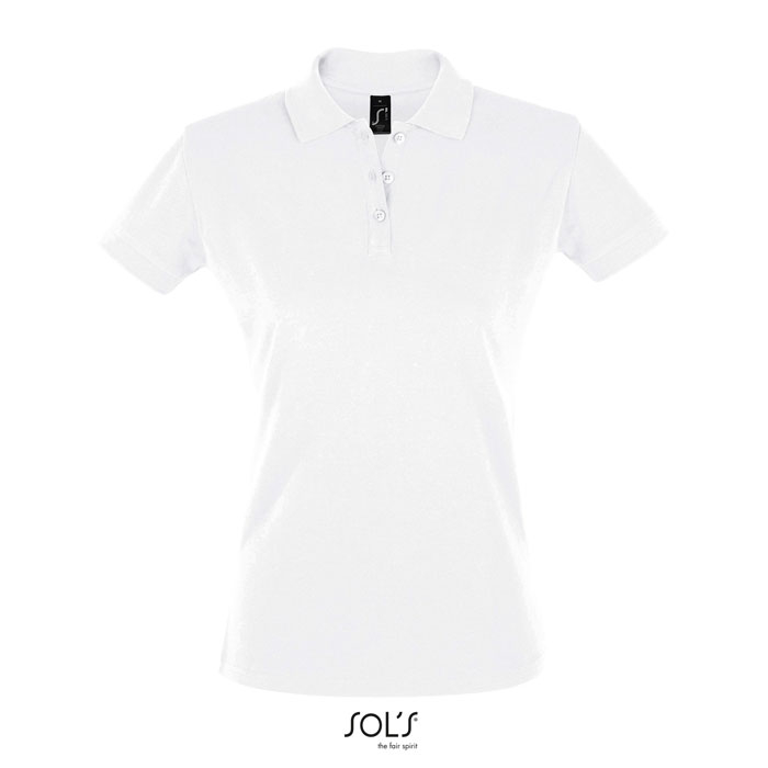 Polo personnalisable pour femme 180g - PERFECT Blanc 1